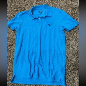 men’s American eagle core flex polo